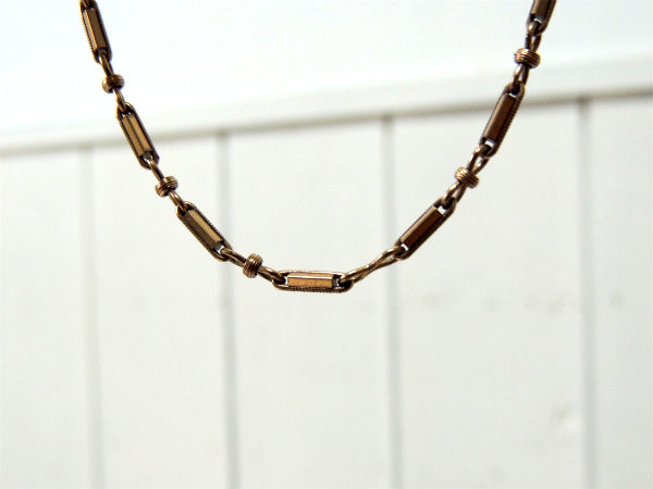 【細かなデザイン・HICKOK・USA・10K】アンティーク&ヴィンテージ・タイピン・タイバー