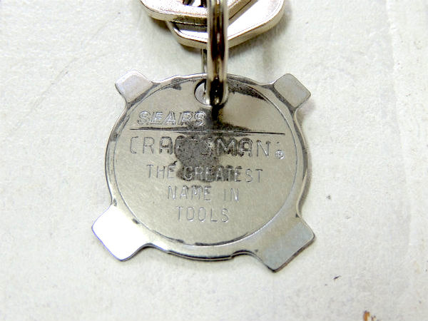 【シアーズ&クラフトマン・4way・ドライバー・DIY】ヴィンテージ・工具・キーホルダー・鍵2本