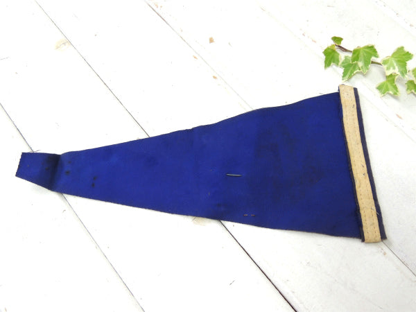 1950's・インディアン・ミリタリー ヴィンテージ・ペナント・壁飾り・勲章バッジ付き