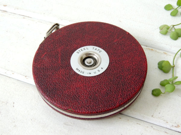 【LUFKIN・100フィート・USA】ヴィンテージ・メジャーテープ・巻尺・建材・大工道具・工具