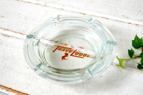 US ホテルブランド TRAVE LODGE トラべルロッジ・ビンテージ・アドバタイジング・灰皿