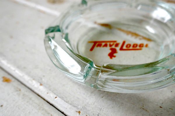 US ホテルブランド TRAVE LODGE トラべルロッジ・ビンテージ・アドバタイジング・灰皿