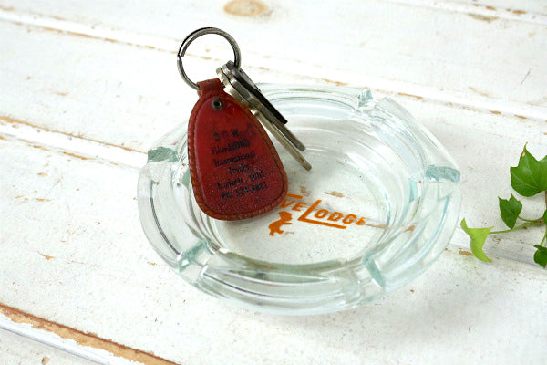 US ホテルブランド TRAVE LODGE トラべルロッジ・ビンテージ・アドバタイジング・灰皿