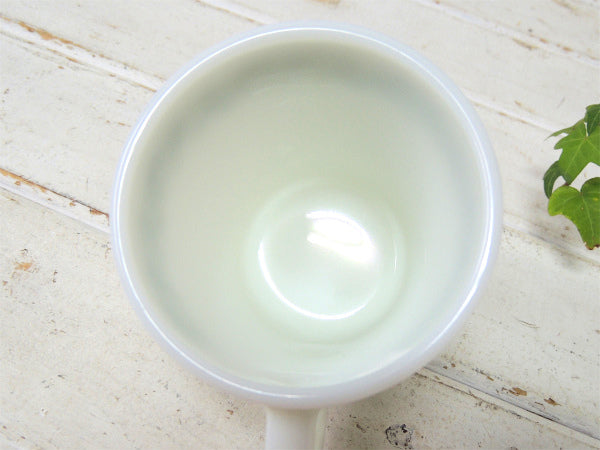 【PYREX】オールドパイレックス・スプリングブロッサム・マグカップ・食器・ミルクガラス②