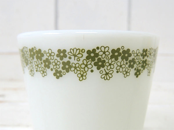 【PYREX】オールドパイレックス・スプリングブロッサム・マグカップ・食器・ミルクガラス②