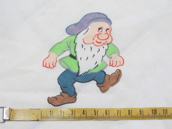 【7人の小人たち】ウォルトディスニー・ヴィンテージ・ユーズドシーツ(ボックスタイプ) USA