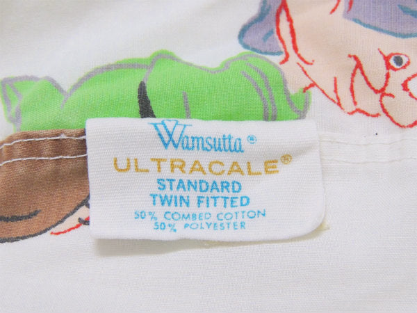 【7人の小人たち】ウォルトディスニー・ヴィンテージ・ユーズドシーツ(ボックスタイプ) USA