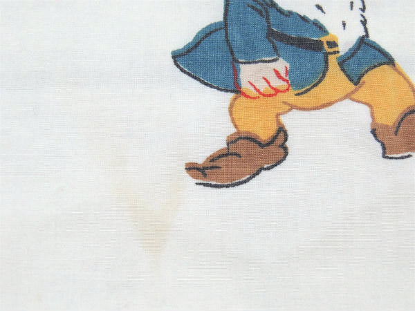 【7人の小人たち】ウォルトディスニー・ヴィンテージ・ユーズドシーツ(ボックスタイプ) USA