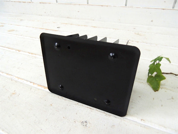 工業系・ウッドトーン スモールサイズ・メタル製・ヴィンテージ・書類スタンド ブックスタンド USA