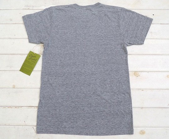 【DYER BRAND】ダイアーブランド“イーグル”Tシャツ&ステッカー/S/グレー