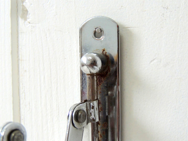 長方形 ミラー・アイアン製・ヴィンテージ・シェービングミラー スイングミラー 鏡 USA