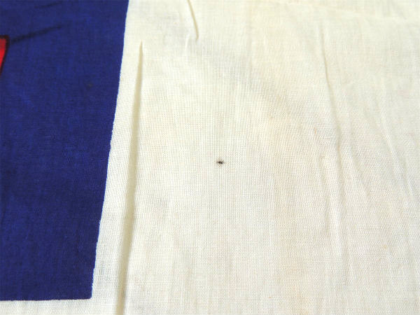 クリスチャンフラッグ 十字架・キリスト教・木製ポール付き・アンティーク・フラッグ・旗 ・教会②