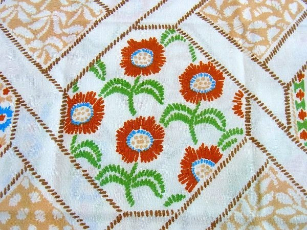 【Sears】シアーズ・花柄・デッドストック・ヴィンテージ・ピロケース/枕カバー　USA