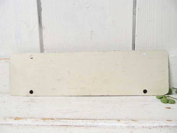 【BERKELEY  W6QZ・ナンバーサイン】スチール製・ヴィンテージ・サイン・看板・USA