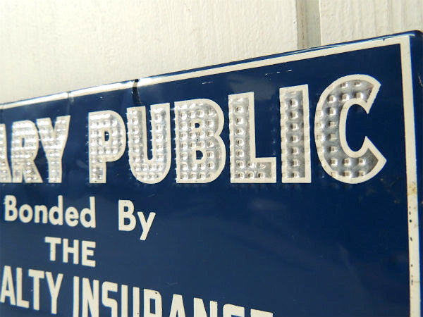 OHIO オハイオ州 保険会社 ビンテージ アドバタイジング 卓上&壁掛け サインプレート 看板 USA