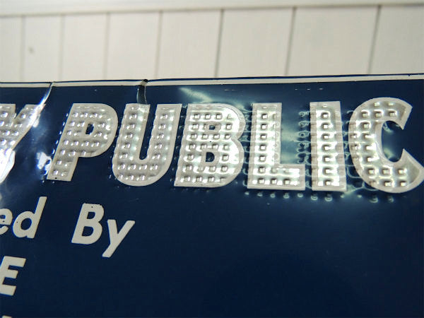 OHIO オハイオ州 保険会社 ビンテージ アドバタイジング 卓上&壁掛け サインプレート 看板 USA