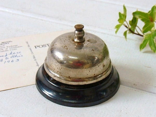 アイアン製・アンティーク・呼び鈴/コールベル/卓上ベル　USA