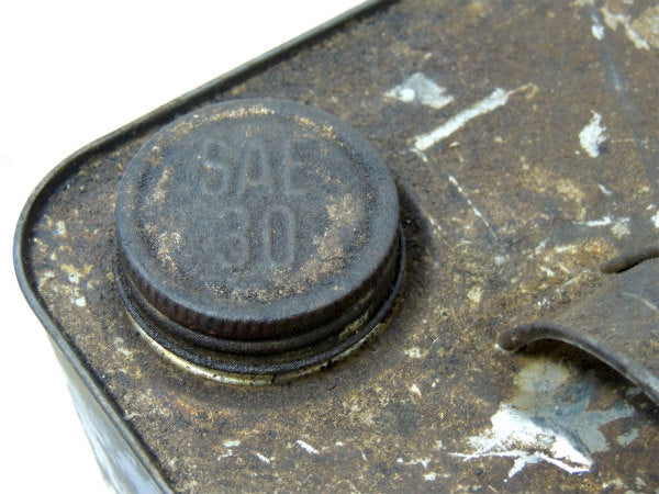 SPEEDOL MOTOR OIL・モーターオイル ヴィンテージ・オイル缶 ガレージ・USA