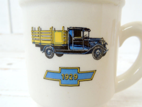【CHEVROLET・トラック・1929y】シボレー・陶器製・ノベルティ・ビンテージ・マグカップ