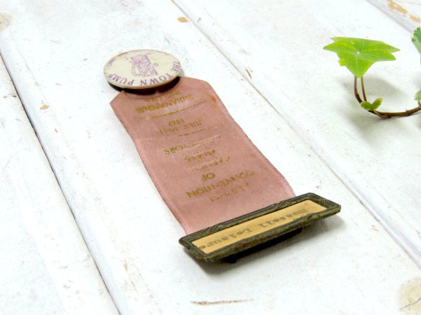 THE TOWN PUMP USA・1940~67年・インディアナポリス アンティーク ヴィンテージ ・ブローチ