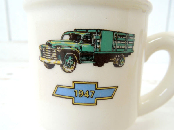 【CHEVROLET・トラック・1947y】シボレー・陶器製・ノベルティ・ビンテージ・マグカップ