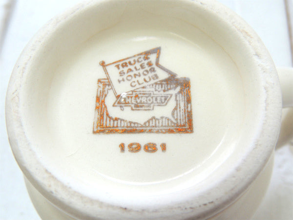 【CHEVROLET・トラック・1947y】シボレー・陶器製・ノベルティ・ビンテージ・マグカップ
