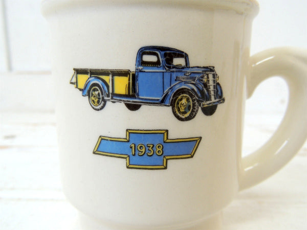 CHEVROLET・トラック・1938y シボレー・陶器製・ノベルティ・ビンテージ・マグカップ