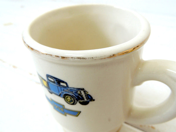 CHEVROLET・トラック・1938y シボレー・陶器製・ノベルティ・ビンテージ・マグカップ