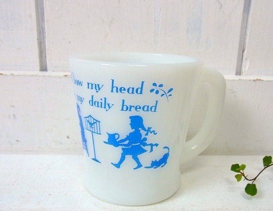 【Fire King】ファイヤーキング・プレーヤー・マグカップ(青/ブルー)