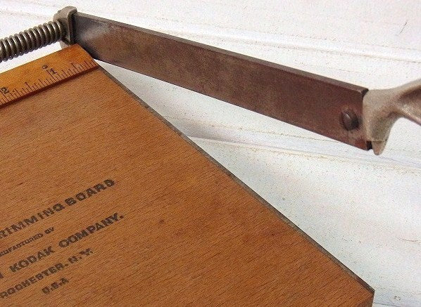 【KODAK/コダック/NY】裁断機・箱付き・ヴィンテージ/カッティングボード/トリミングボード