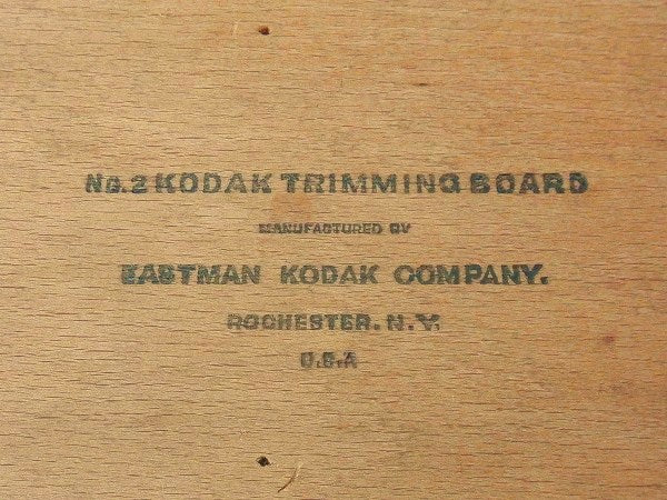 【KODAK/コダック/NY】裁断機・箱付き・ヴィンテージ/カッティングボード/トリミングボード