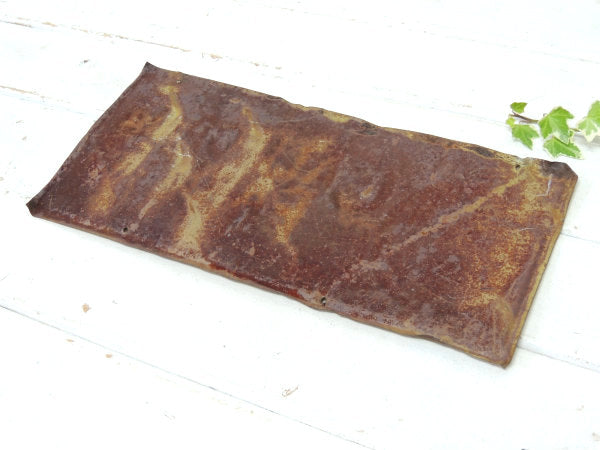 1854y カリフォルニア 農園 The California Farmer アンティーク  ブリキサイン 看板 1910年代〜1930年