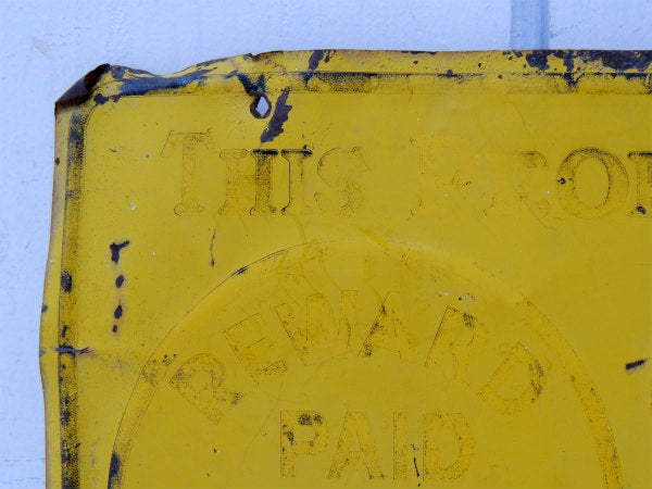 1854y カリフォルニア 農園 The California Farmer アンティーク  ブリキサイン 看板 1910年代〜1930年