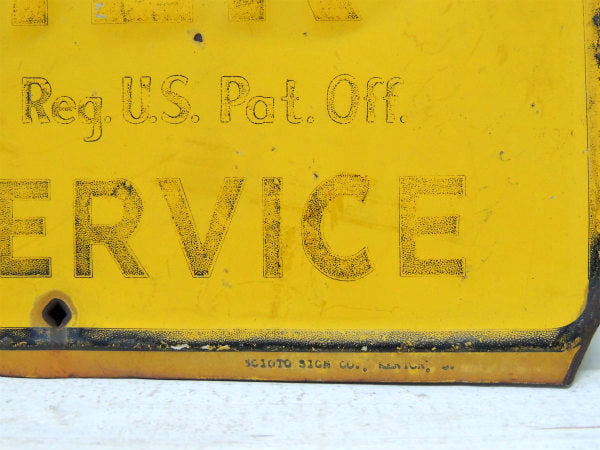 1854y カリフォルニア 農園 The California Farmer アンティーク  ブリキサイン 看板 1910年代〜1930年