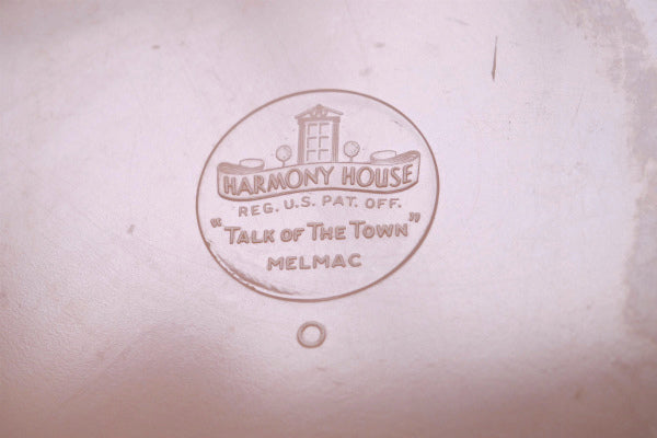 Melmac サーモンピンク メラミン 50s US ビンテージ プレート2枚+カップ 3点セット