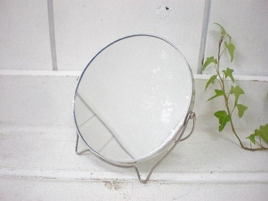 小さなヴィンテージ・スタンドミラー/鏡　USA