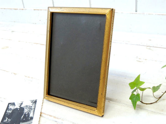 1900~1920's 真鍮製・細工・アンティーク・フォトスタンド・写真立て・USA