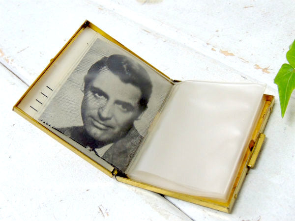 【1950's】真鍮製の小さなヴィンテージ・フォトケース・フォトアルバム・ミッドセンチュリー