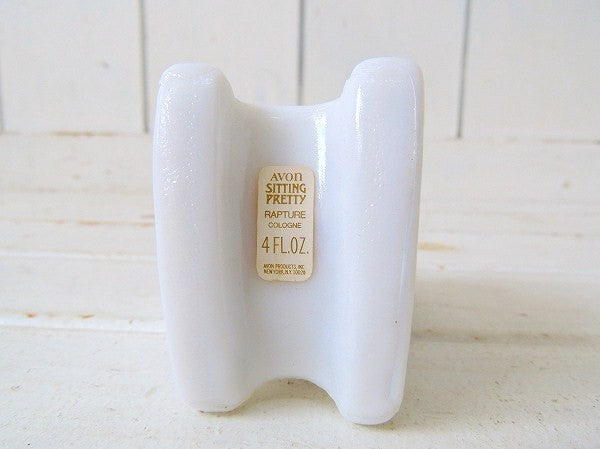 【AVON】エイボン・イスに座った可愛いネコ・アンティーク・箱付き・コロンボトル/香水瓶