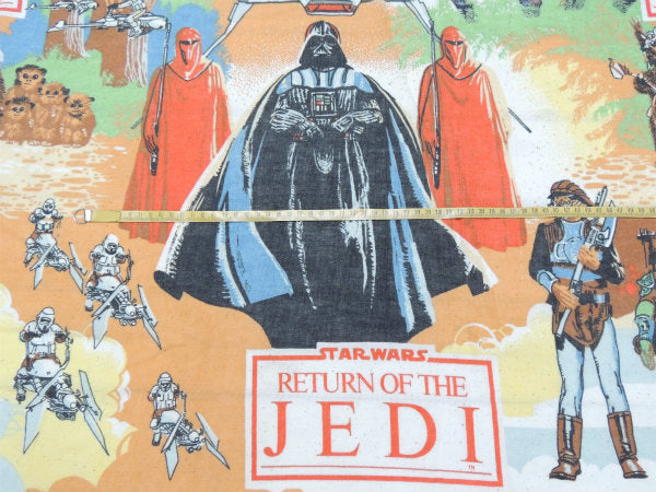 【スターウォーズ】ジェダイの帰還・1983年・ヴィンテージ・ベッドスプレッド/ベッドカバー USA