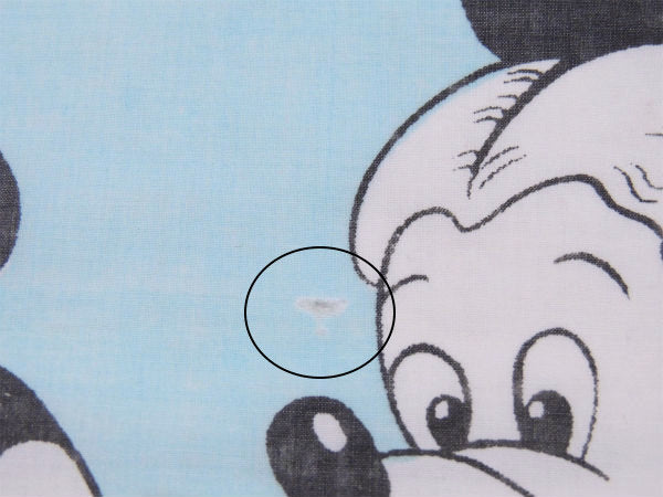 【ミッキー&フレンズ】アメリカ独立記念日・パレード・ヴィンテージ・ユーズドシーツ(フラットタイプ)