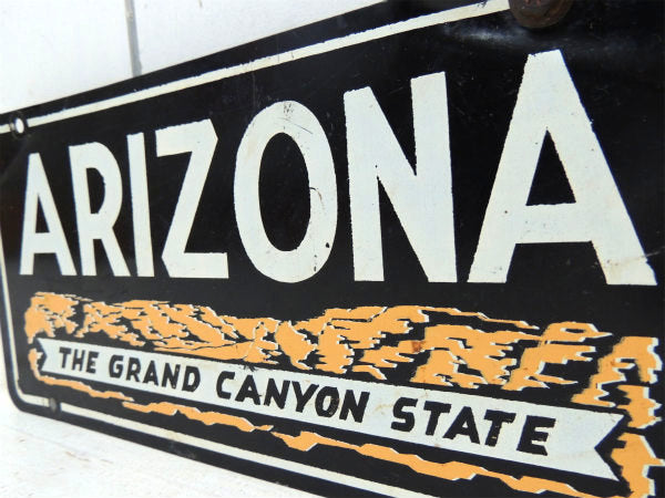 1940s アリゾナ・トッパー・USA ビンテージ・ライセンスプレート・看板・オートパーツ ガレージ