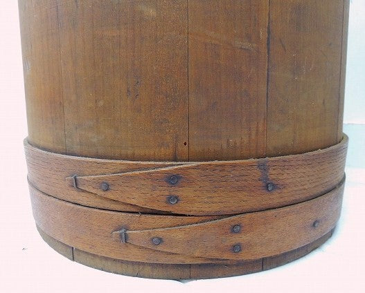 USA!アーリーアメリカン・木製・アンティーク・ウッドバレル/バスケット/樽