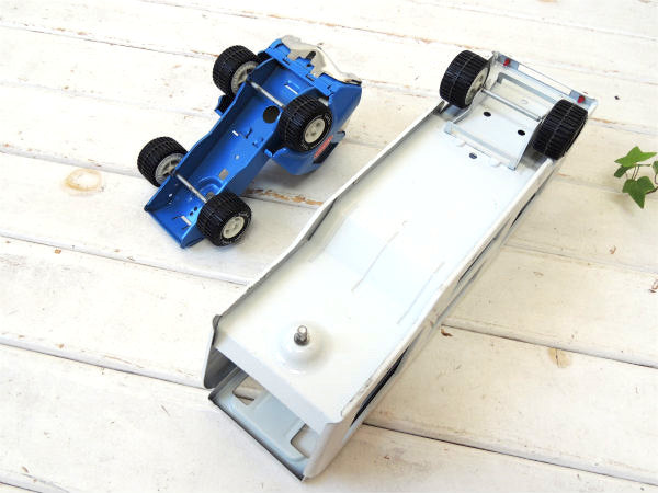 1970's Tonka・トンカ 積載車・トランスポーター・トラック・ヴィンテージ・ブリキ自動車