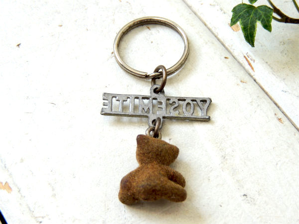 【YOSEMITE・ヨセミテ国立公園】クマ・ベアー・ヴィンテージ・デッドストック・キーホルダー