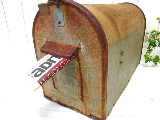 U.S MAIL ビッグサイズ・インダストリアル・ヴィンテージ・メールボックス ポスト 郵便受け