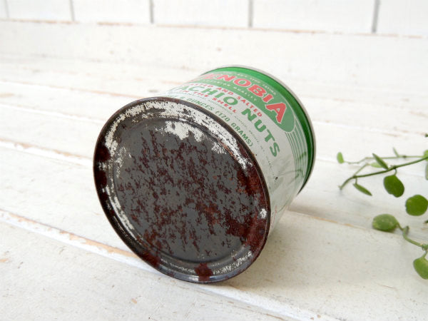 創業80年・ナッツ会社・ZENOBIA COMPANY・ヴィンテージ・ティン缶・ブリキ缶