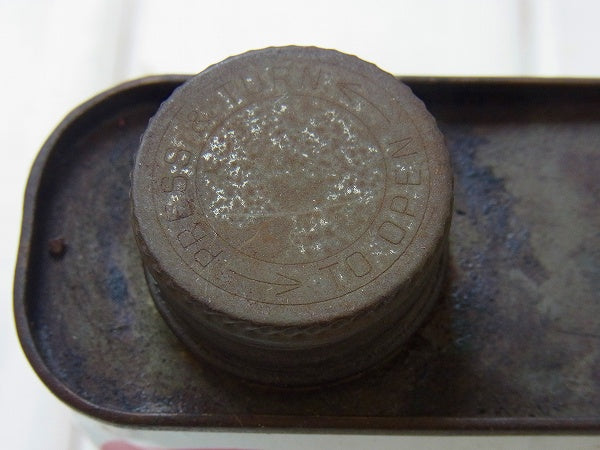 【COX】GLOW POWER FUEL・ヴィンテージ・オイル缶　USA