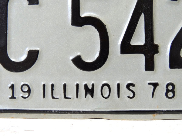 1978年・イリノイ州・BC 5425 ヴィンテージ・ナンバープレート・カーライセンス
