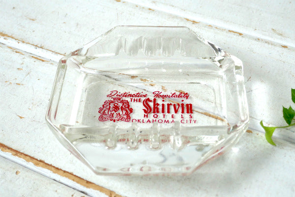 アール・デコ建築 ヒルトン ホテル オクラホマ シティ・ヴィンテージ・アドバタイジング・灰皿 USA